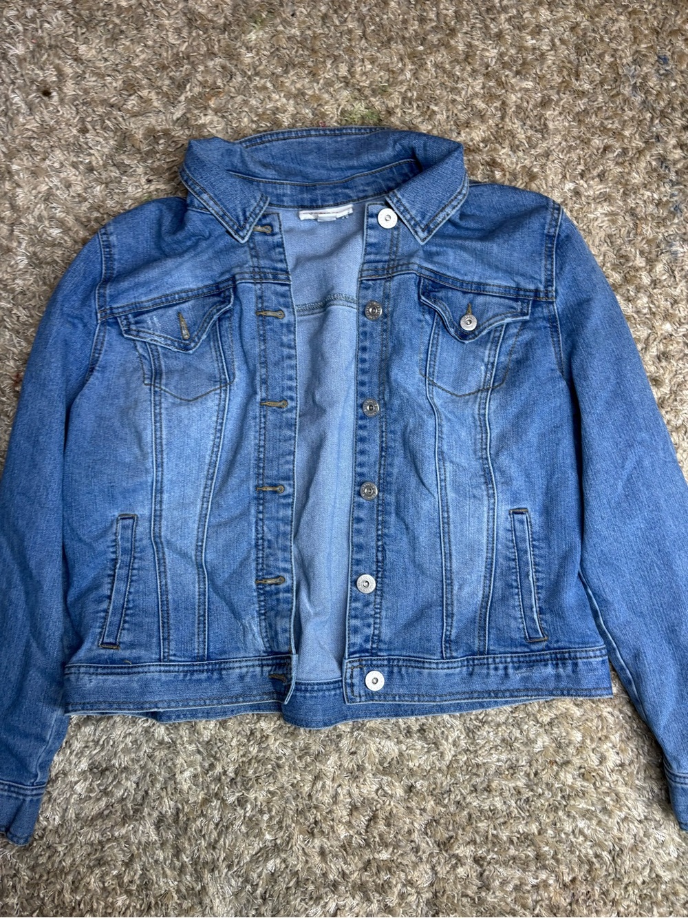 Style & Co. Light Blue Kids Denim Jacket